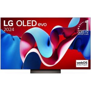 LG 55C4 - TV OLED 55 (139 cm) - 4K UHD 3840x2160 - Processeur &alpha;9 AI 4K Gen7 - 120 Hz - Dolby Vision - Smart TV - 4xHDMI - WiFi
