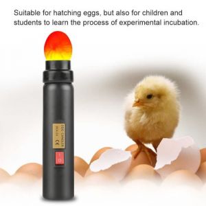 Mire &oelig;uf LED &agrave; haute intensit&eacute; lumi&egrave;re Egg Candler Candling Lampe pour V&eacute;rifier l&rsquo;incubation d&rsquo;oeuf HB032-HEQ