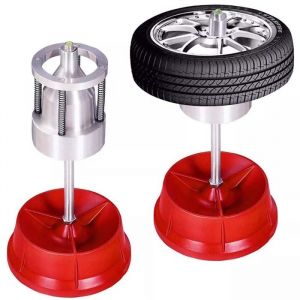 Équilibreuse de pneu Démonte-pneu Machine déquilibrage de Pneu de tête en Aluminium Portable pour Camion de Voiture