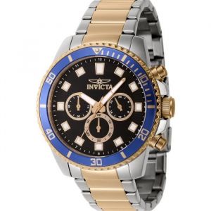 Montre bracelet Invicta Pro Diver 46059 - INVICTA - Homme - Quartz - Noir - Acier inoxydable - Deux tons