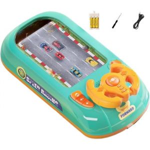 Baby Car Racing Toy avec de la Musique ＆ Sound 200 Niveaux Baby Car Racing Toy Interactive Toy Enfouering Wheel pour Plus de 3 Ans
