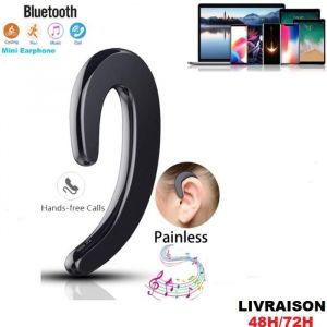 &Eacute;couteur Sport Sans fil Bluetooth St&eacute;r&eacute;o Oreillette Casque Conduction Osseuse