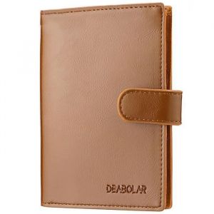 Portefeuille HommePortemonnaie et Carte Homme avec un Porte-monnaie Zipp&eacute;15x11x1.5 cm-Brun