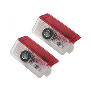 2 projecteurs logo LED Mercedes : GLS/GLC/GLB/GLA/A/B/C/E-class (style 2)