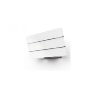 ROBLIN Hotte décorative inclinée aspirante inox verre Largeur 80cm Débit dair 730m3/h
