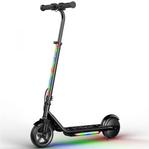 Trottinette &Eacute;lectrique Pliable AT-B1B Autonomie 24-34km Batterie 36V 7.8Ah Moteur 350W Frein de moyeu arri&egrave;re noir