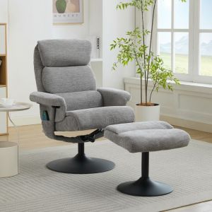 023 Fauteuil de détente avec fonction couchage et massage 5 points fauteuil télévision avec fonction chauffage électrique et