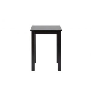 Inter Link Table dappoint HILTWIN Noir Bois massif