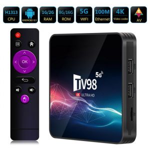 Boitier iptv TV98 nouveau Android WIFI TV box 4K Internet TV décodeur lecteur réseau tv box 2+16G