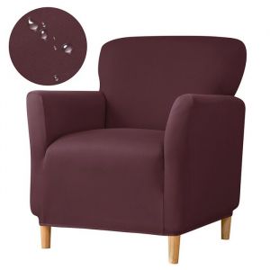 1 Places Housse De Fauteuil Extensible Club Universel Amovible Lavable Couverture De Fauteuil Chesterfield Protecteur De
