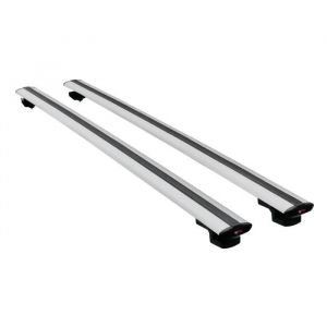Barres de toit - Skoda - Octavia COMBI - Modèle BASIC - Aluminium - Gris