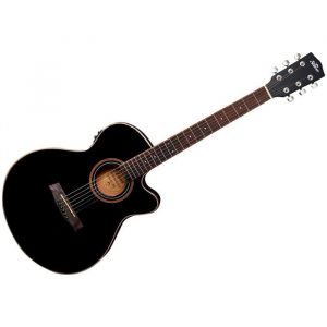 Shiver GFS ASCE 201 Black Guitare folk &eacute;lectro