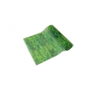CHEMIN DE TABLE INTISS&Eacute; GAZON PELOUSE 28CMX5M VERT
