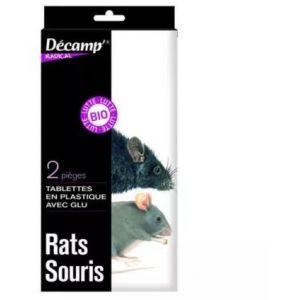 Raticide / Souricide - DECAMP - 6 sachets de 25g