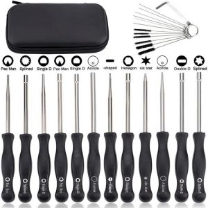 Set de 12 Outils de Réglage de Carburateur Réglage Tronçonneuse Tournevis Reglage Carburateur Tronconneuse 2 Temps Tournevis