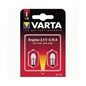 Ampoule Lampe torche Varta type Krypton Blanche...