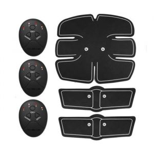 TD&reg; ceinture abdominale electrostimulation femme homme usb musculation rechargeable minceur sport jambes sudation ventre abdominale