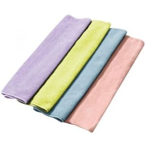 Chiffon microfibre multi-usages x4 pièces 38x36cm