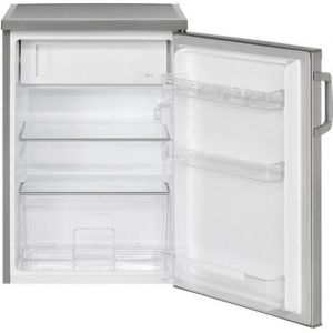 Réfrigérateur 120L Inox Bomann KS2194-1-Inox - 1 Porte - Dégivrage Automatique - 39 dB - Volume Utile 120 Litres