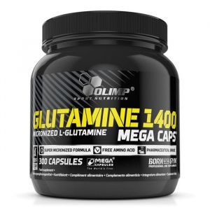 L-Glutamine Olimp Sport Nutrition - Glutamine 1400 Mega Caps - 300 G&eacute;lules