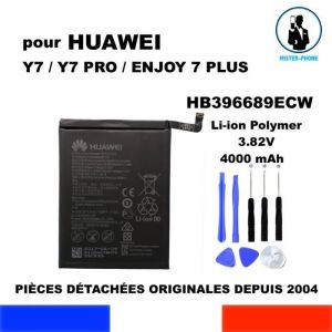 BATTERIE ORIGINALE HUAWEI HB396689ECW Y7 Y7 PRO ENJOY 7 PLUS 4000mAh OEM ORIGINE + KIT OUTILS GENUINE BATTERY TOOLS