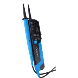 Testeur de tension à 2 pôles Metrel MD 1060 CAT III 1000 V CAT IV 600 V LED Acoustique