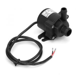 YOSOO Pompe à eau Burshless Pompe à eau submersible DC Pompe à eau micro DC 12V 350L/h Pompe submersible en plastique auto pompe