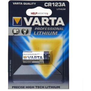 Piles photo lithium pour Piles et chargeurs Varta Cr123 cr123a dl123a blister 1 pile type cr123 cr123a dli23 el123ap dl123a -