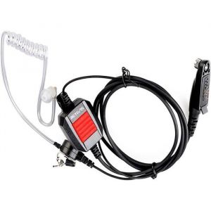 Retevis EA110M Talkie Walkie Oreillette IP66 Casque Imperm&eacute;able Cach&eacute; de Tube Air &Eacute;couteur Compatible Ailunce HD1 Motorola