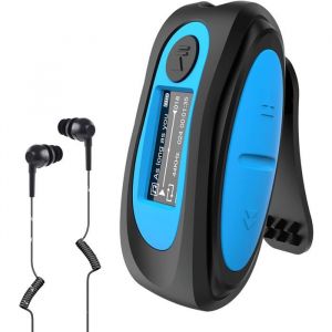 AGPTEK Lecteur MP3/MP4 Bluetooth WiFi 16Go 4 Pouces Grand &Eacute;cran Tactile Lecteur MP4 avec Cam&eacute;ra Haut-parleur Vid&eacute;o FM- Bleu
