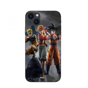 Coque Maniacase pour Iphone 13 mini Sangoku naruto Luffy one piece Dragon Ball z 3D Anime manga