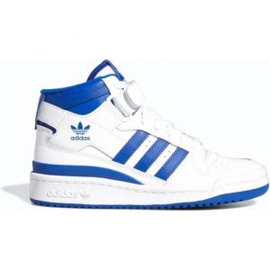 Basket adidas Originals Forum Mid Junior - FZ2085 - Garçon - Blanc - Lacets - Cuir