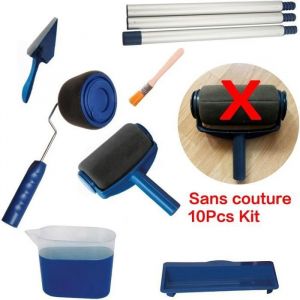 Rouleau de peinture - Non spécifié - 10pcs - Couleur Bleu - Facile à utiliser - Avec réservoir