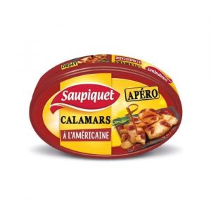 SAUPIQUET - Calamars À LAméricaine 110 G - Lot De 4