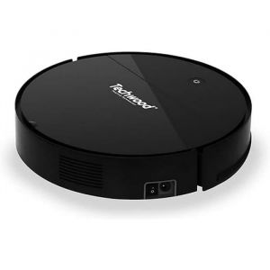 Techwood Robot Aspirateur 2 en 1Autonomie 90 MinR&eacute;servoir 350mLPuissance 450PaBatterie Li-on 1500 mAh TAR-2026