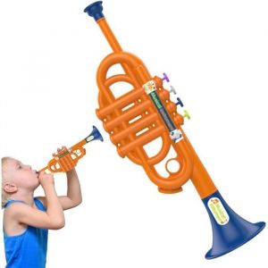 Jouets musicaux Jouet de Trompette Musicale simulé Trompette instruments de Musique éducatifs 1pc Livraison Multicolore TROMPETTE