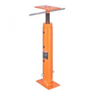 Cric de Sol de Maison-VEVOR-Charge 816466 kg-Cric T&eacute;lescopique en Acier de Support de Levage pour Support Temporaire