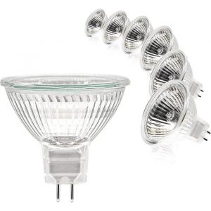 Ampoule Spot MR16 - ZMINPEOEL - 12V 50W - Dimmable - GU5.3 - Blanc Chaud 2700K
