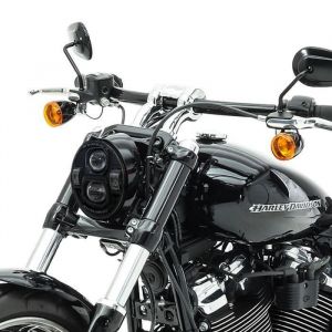 Phare LED 575 compatible avec Harley Davidson Craftride NL17 Feux avant Noir