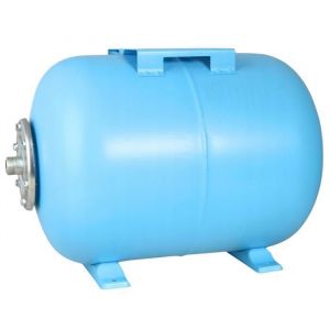R&eacute;servoir &agrave; Vessie 50L Horizontal pour Groupe de Surpression - Cuve Acier 1 pour Pompe Domestique et Pompe de Puit