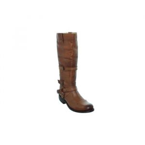 Bottes Femme - SENDRA - City Salvaje en cuir - Marron