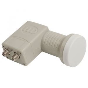 LNB TWIN 2 DOUBLE SORTIES INDEPENDANTES 0.3 dB TETE SATELLITE HD ASTRA HOTBIRD