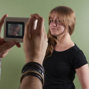 Mini Appareil Photo Imprimante Thermique - Be Mix - Blinky - Compact - Noir Et Blanc