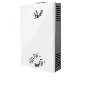 Chauffe-eau SIHAO 16 L 32 kW GPL Convient pour la douche le camping et les voyages en voiture Blanc