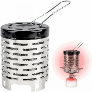 Mini Chauffage Camping gaz Camping en plein air chauffage rechaud mini PortableRchauffeur de CampingTente Chauffage Couverture