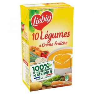 LIEBIG - Velouté 10 Légumes Et Crème 1L - Lot De 4