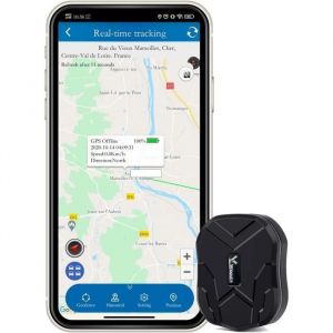 Traceur Gps Mini Tk905 Pour Voiture Moto Vélo Scooter Enfant Gps Tracker Aimant Avec Sos Sms Et App Notification Moteur Vibra[L129]