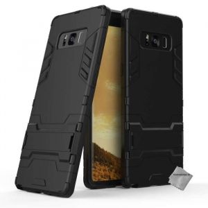 Coque rigide anti choc pour Samsung Galaxy Note 8 + film ecran - NOIR