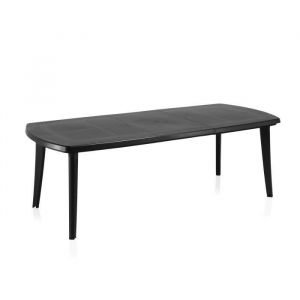 Table Extensible Atlantic 6/12 personnes couleur Anthracite