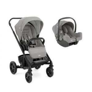 JOIE - Poussette Duo Chrome + Si&egrave;ge auto i-Snug 2 Pebble